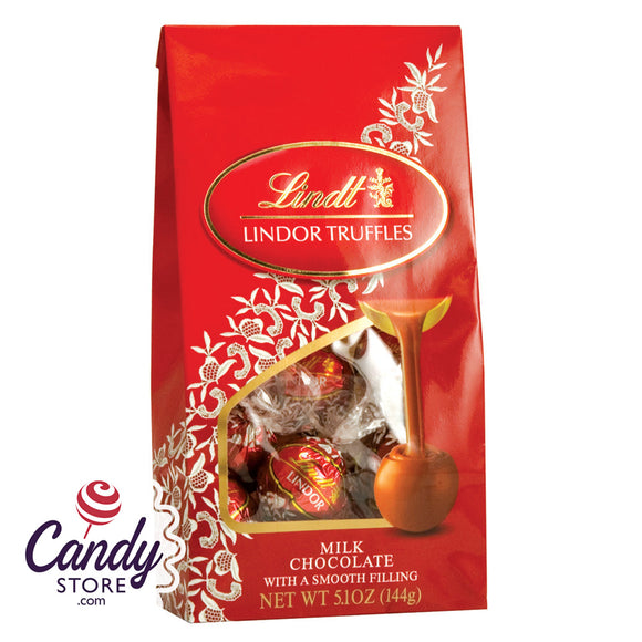 Lindt Lindor Milk Chocolate Truffles Bag - 6ct