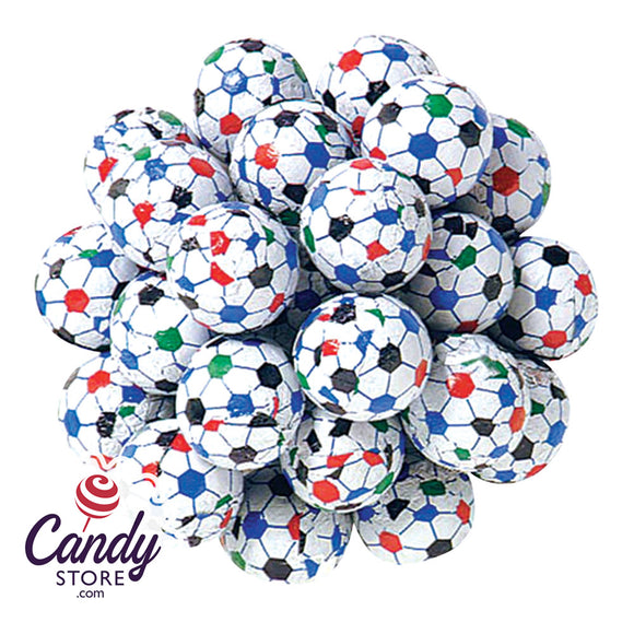 Soccer Balls Candy Milk Chocolate Madelaine - 5lb Bulk