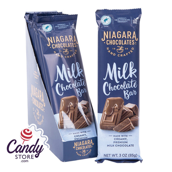Milk Chocolate Niagara Choocolates Bars - 8ct