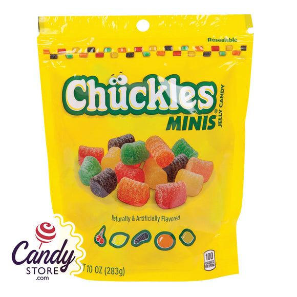 Mini Chuckles Jelly Candy Classic Assorted - 6ct Bags