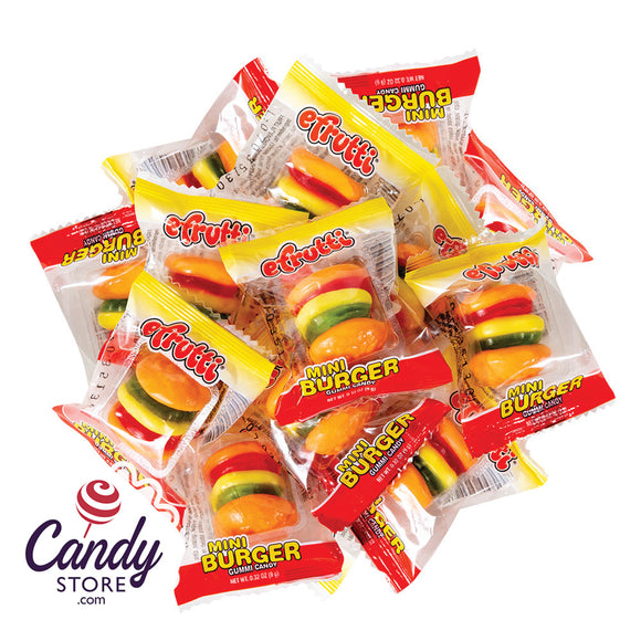 Mini Gummy Burgers - 101ct