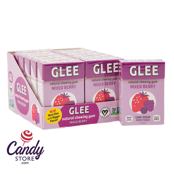 Mixed Berry Glee Gum - 12ct Boxes