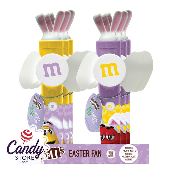 M&M's Easter Tube Candy Fans Toys - 18ct