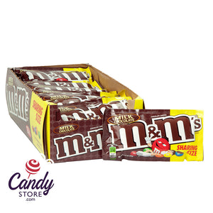 M&M's Share Size Milk Chocolate & Peanut - 24ct CandyStore.com