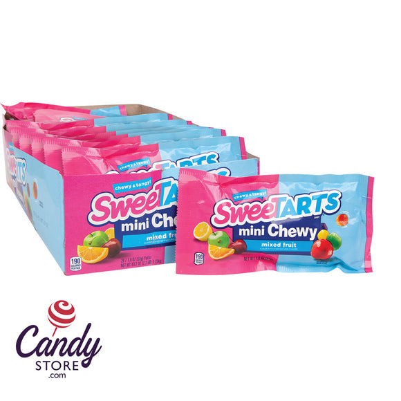 Mini Chewy Sweetarts Tangy Candy - 24ct