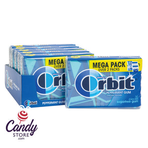 Orbit Gum Peppermint - 6ct Mega Packs