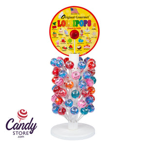 Original Gourmet Lollipops Counter Tree - 120-Piece
