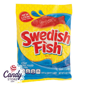 The Original Swedish Fish Red - 12ct Peg Bags
