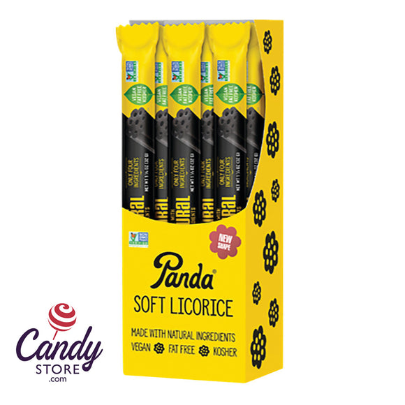 Panda Soft Black Licorice Bars - 20ct