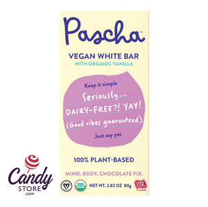 Pascha Chocolate Bars Organic Vegan White - 10ct