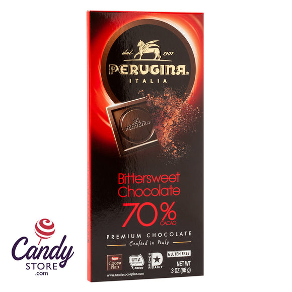 Bittersweet Chocolate 70% Bar Perugina - 12ct