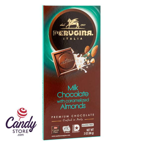 Milk Chocolate w Almonds Bars Perugina - 12ct
