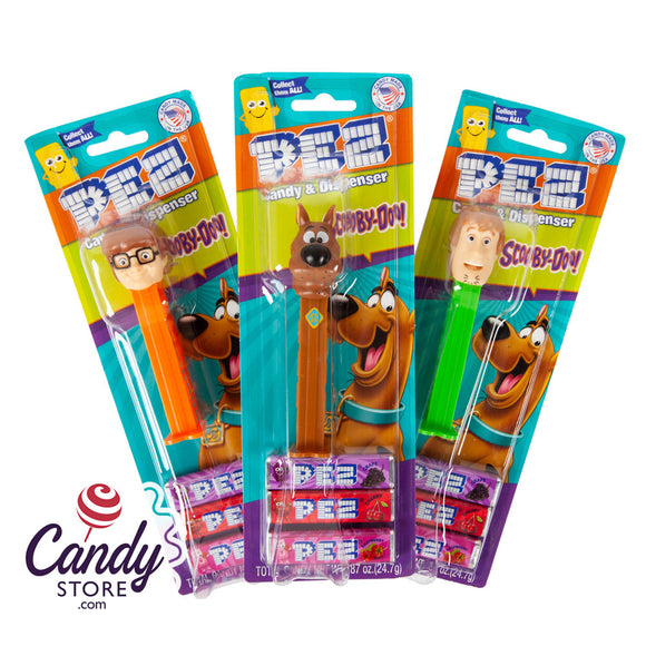 Pez Blister Packs Scooby Doo - 12ct