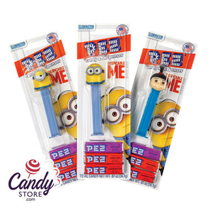 Pez Despicable Me Assorted Blister Packs - 12ct