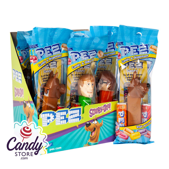 Pez Scooby Doo Candy Dispensers - 12ct