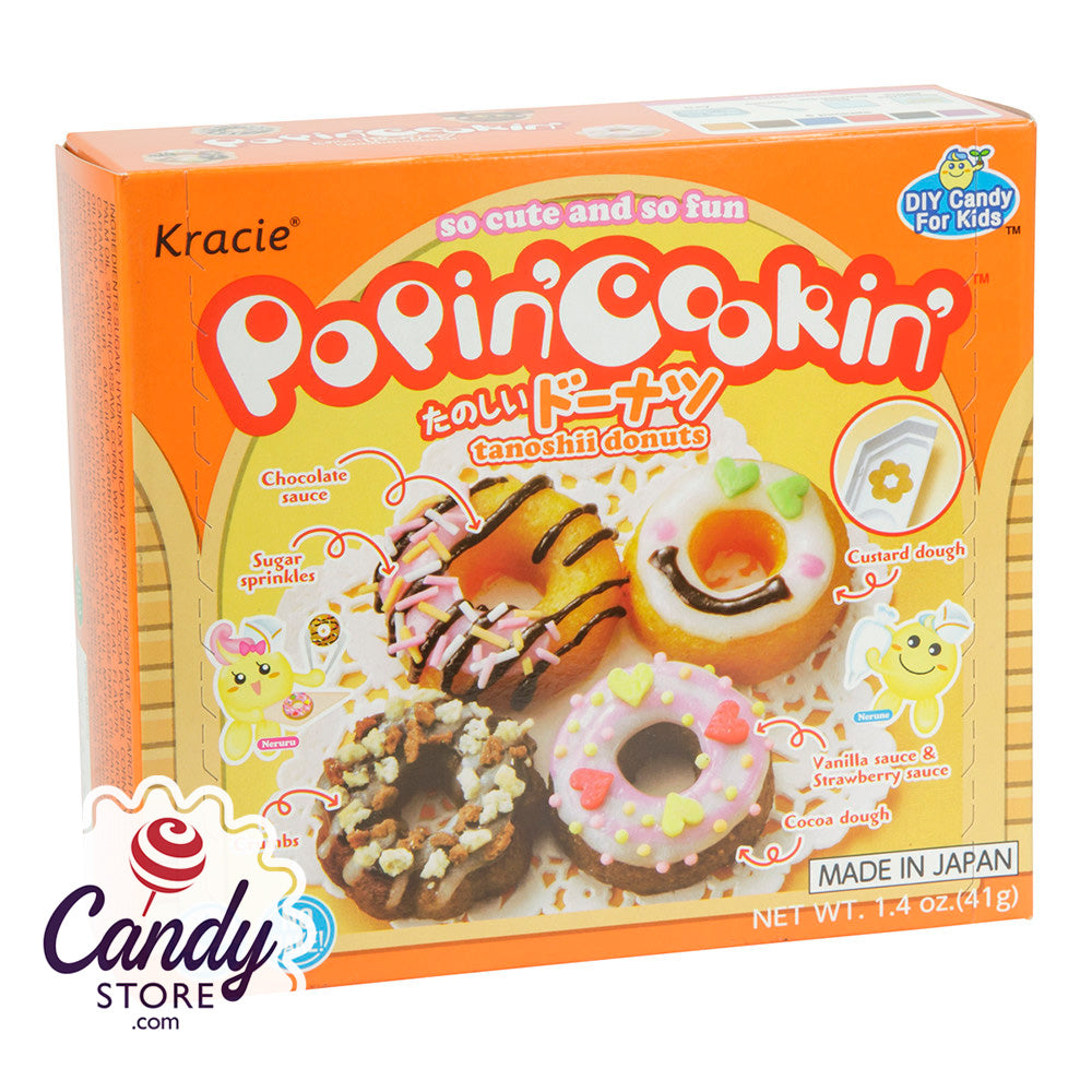 Popin Cookin Tanoshii Donuts Japanese Candy Kits 5ct 