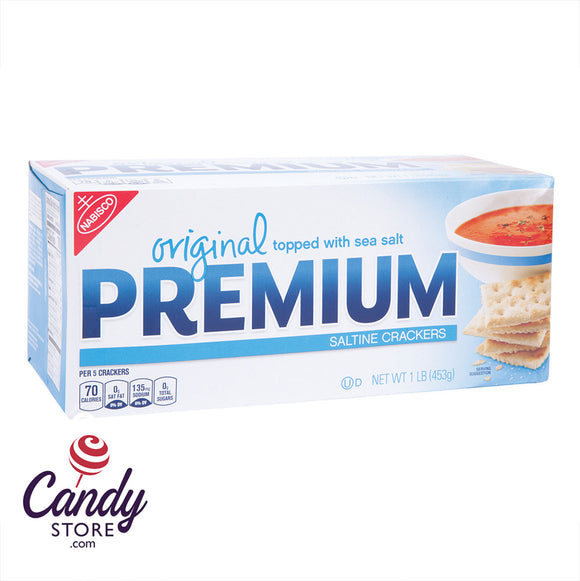 Premium Saltine Crackers - 12ct Boxes