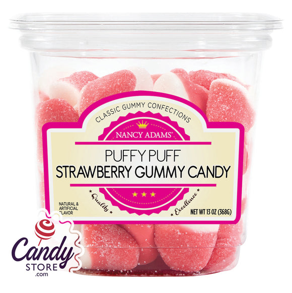Strawberry Puffy Puffs Gummy Candy - 12ct
