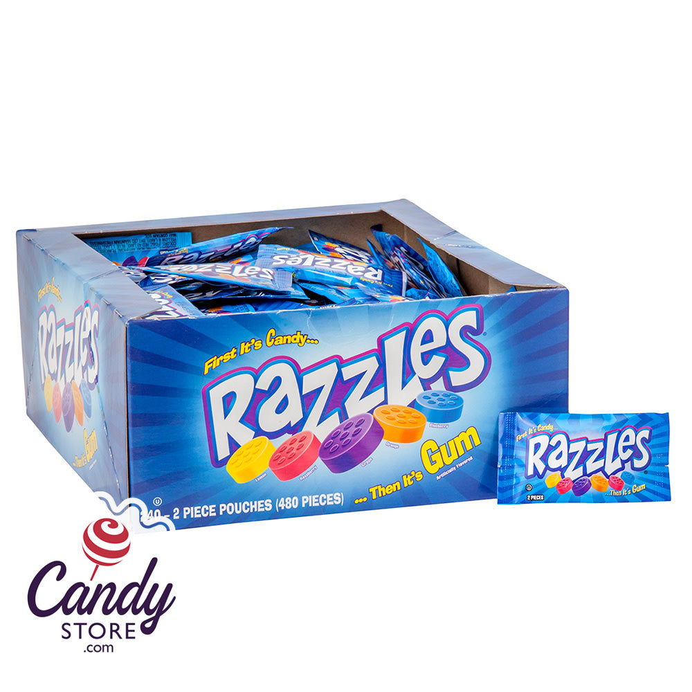 Red Razzles Razzles Original 2-Piece Pouches 240ct - CandyStore.com