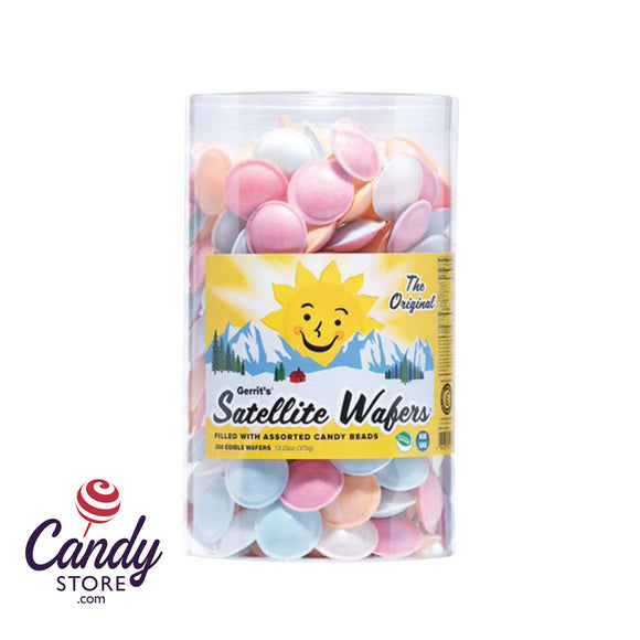 Satellite Wafers Candy - 6ct Tubs