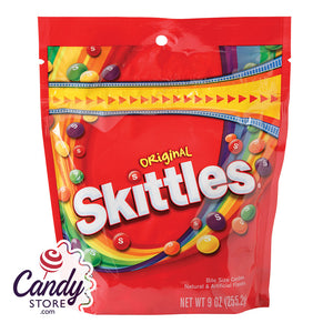 Skittles Original Resealable Pouches - 8ct