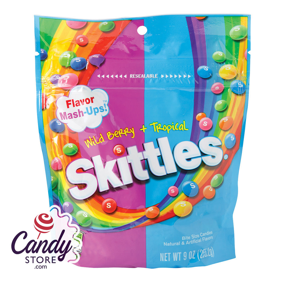 Skittles Wild Berry & Tropical Mashups Candy 8ct - CandyStore.com