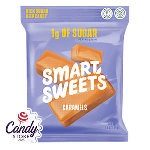 Smart Sweets Caramels - 12ct Pouches