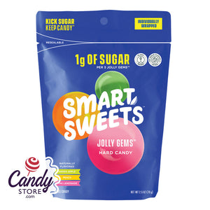 Smart Sweets Jolly Gems - 12ct Pouches