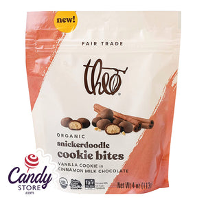 Snickerdoodle Cookie Bites Theo Organic - 6ct Pouches