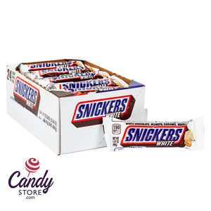 Snickers White Chocolate Bars - 24ct