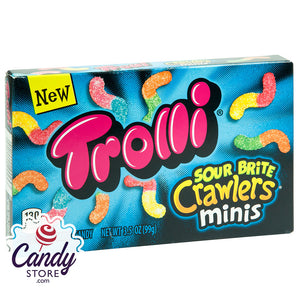 Sour Brite Crawlers Candy Trolli - 12ct Theater Boxes
