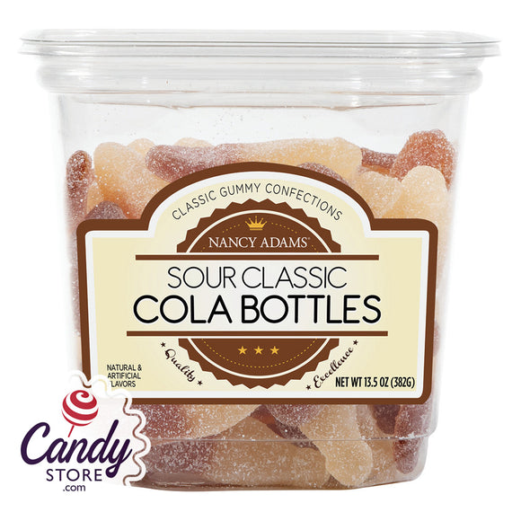 Sour Classic Soda Bottles Gummy Candy - 12ct Tubs