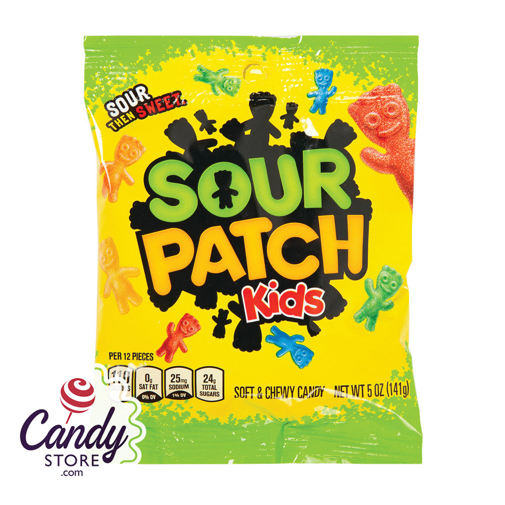 Sour Patch Kids Candy 12ct Peg Bags