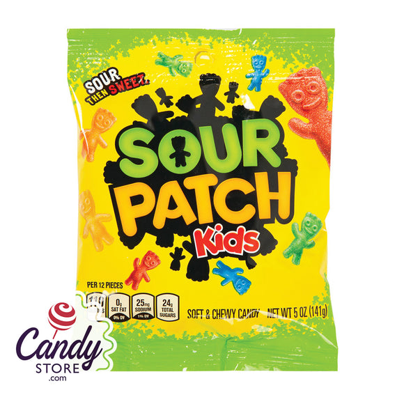 Sour Patch Kids Candy - 12ct Peg Bags
