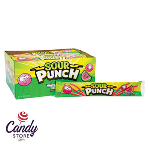 Sour Punch Watermelon Straws - 24ct