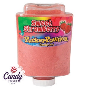 Pucker Powder Sweet Red Strawberry Bottle - 1ct