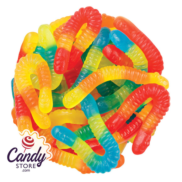 Mini Gummi Worms Sugar Free - 5lb
