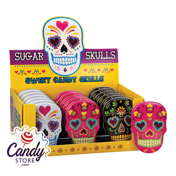 Sugar Skulls Sweet Candy Dia del los Muertos Skulls - 18ct