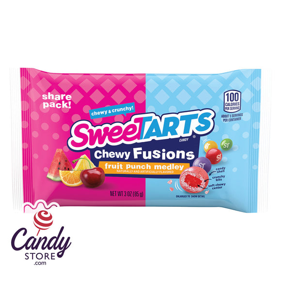 Sweetarts Chewy Fusions - 12ct Bags