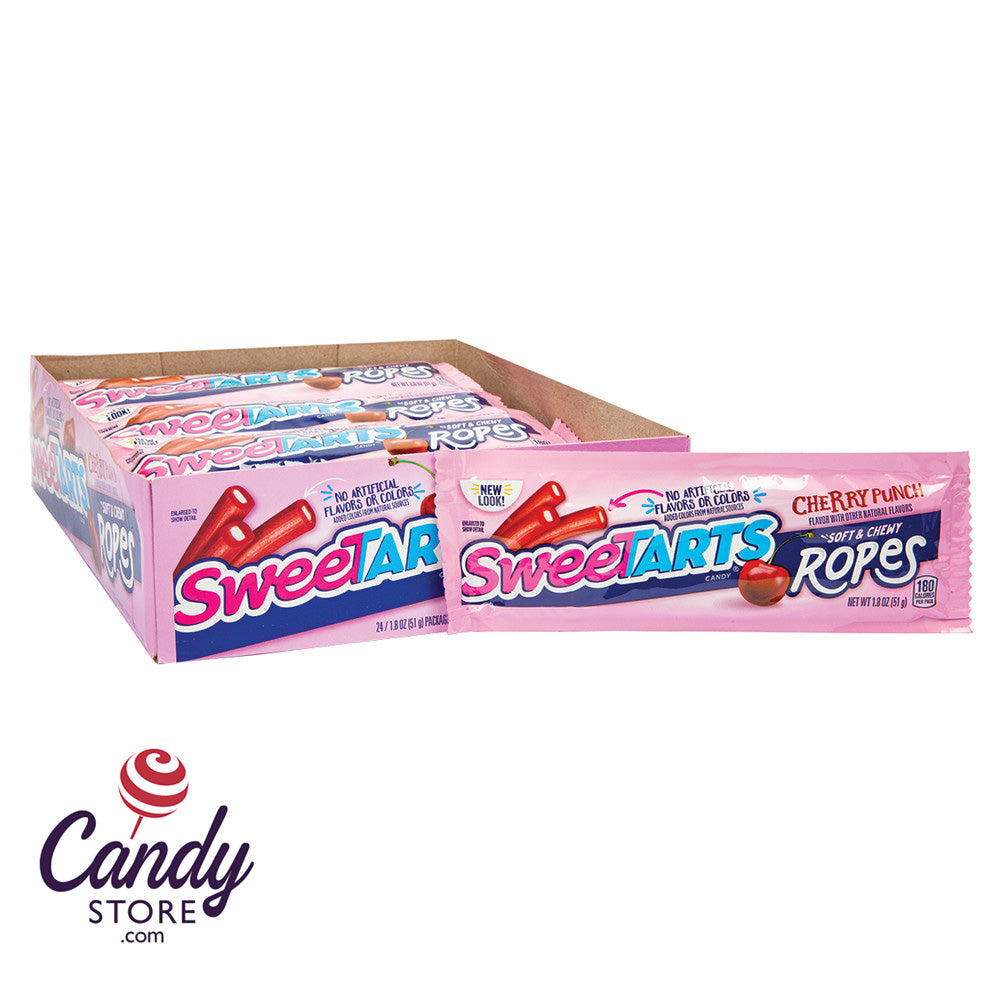 Sweetarts Ropes Cherry Punch 24ct - CandyStore.com