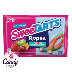 Sweetarts Twisted Ropes Rainbow Punch - 12ct Bags
