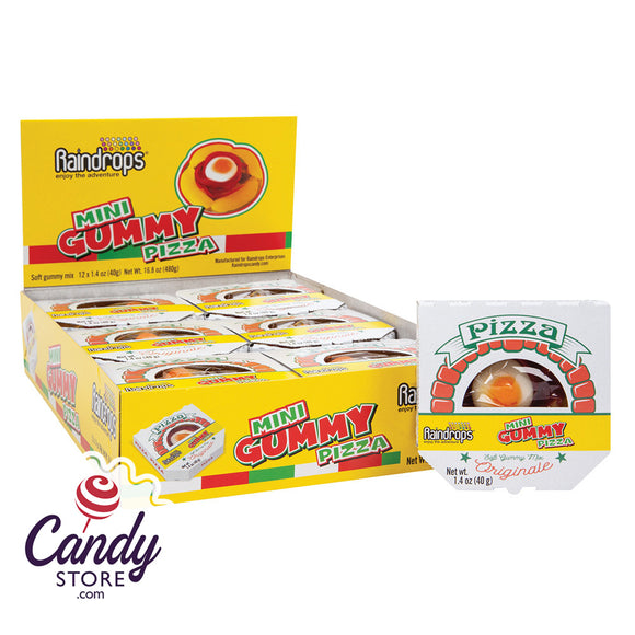 Mini Gummy Pizzas Candy - 12ct
