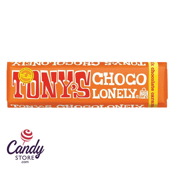 Tony's Chocolonely 32% Milk Chocolate Caramel & Sea Salt Small - 35ct Bars