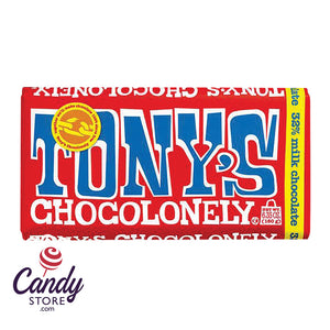 Tony's Chocolonely 32% Milk Chocolate Large - 15ct Bars