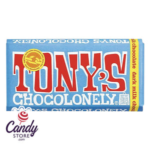 Tony's Chocolonely 42% Dark & Milk Chocolate Large - 15ct Bars