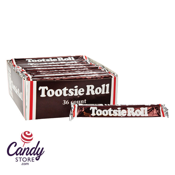 Tootsie Roll Bars Candy - 36ct