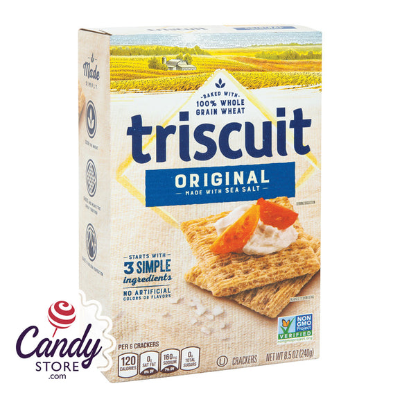 Triscuit Original Crackers w Sea Salt - 12ct Boxes