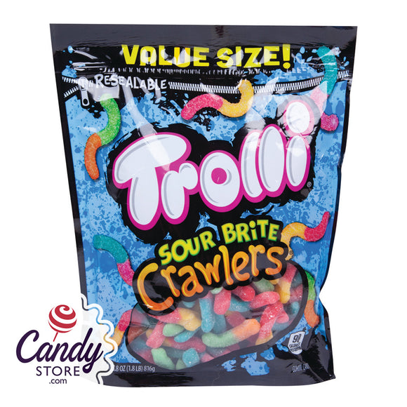 Trolli Sour Brite Crawlers Candy Bag - 6ct Value Size