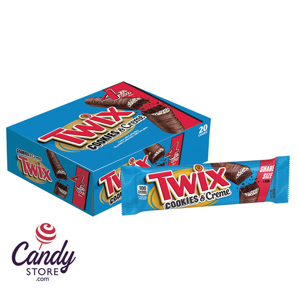 Twix Cookies & Creme Share Size Bags - 20ct