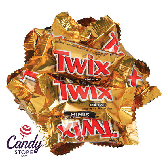 Twix Mini Bars Candy - 20lb Bulk